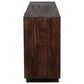 Simeon Collection Crossings Palace 78" TV Console in Silver Clad and Antique Walnut, , large