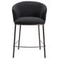Zuo Modern Essen Counter Stool in Black & Bronze, , large
