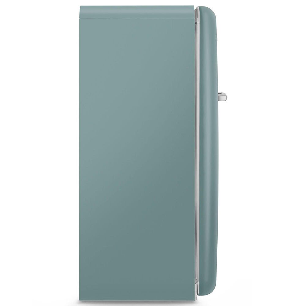 SMEG 9.53 Cu. Ft. Freestanding Compact Refrigerator with Right Handle in Emerald Green, , large
