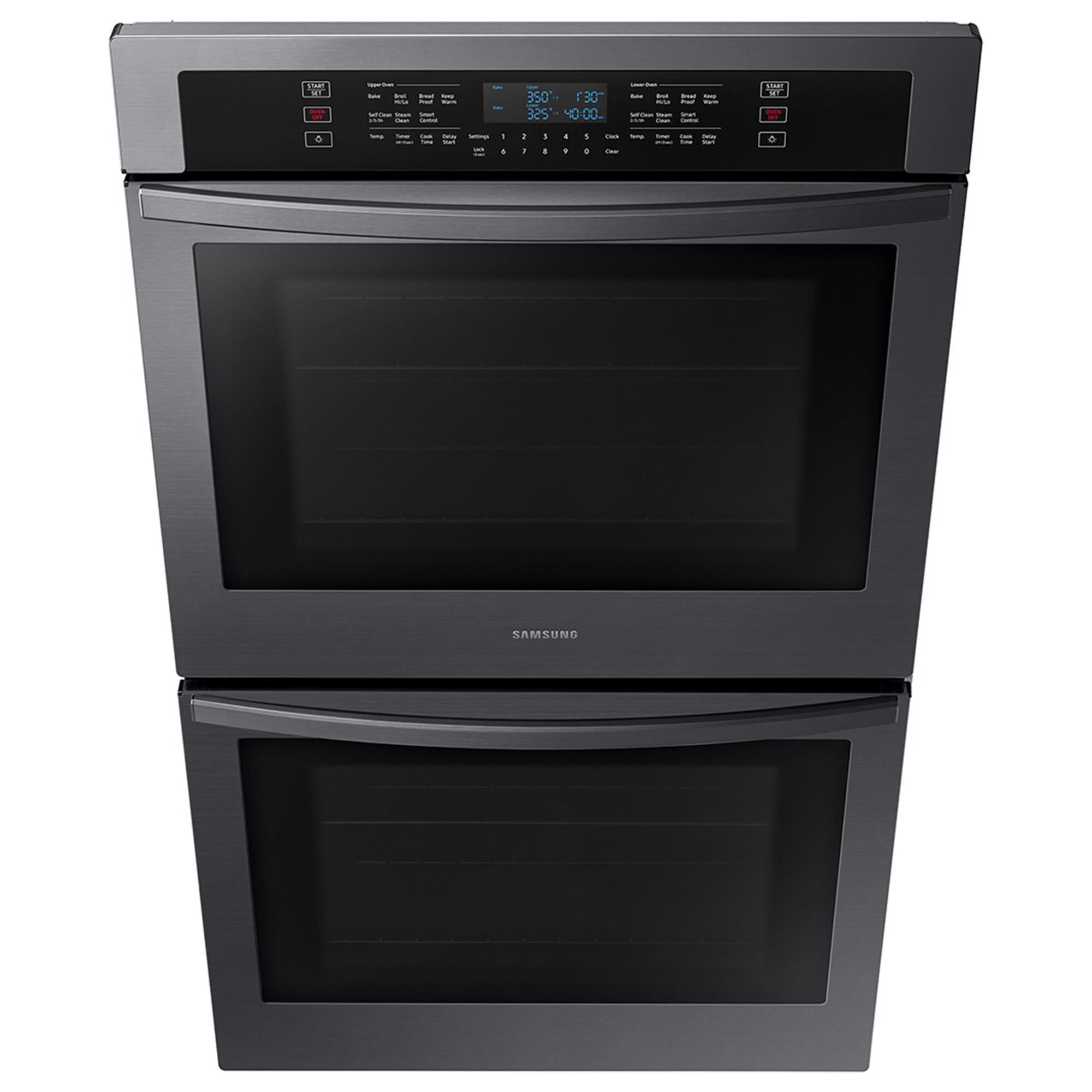 Samsung wall oven black stainless deals steel