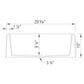 Blanco Ikon 30" Apron Front Single Bowl Sink in Soft White, , large