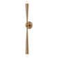 Troy Lighting Keanu 2-Light Wall Sconce in Patina Brass, , large