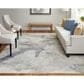 Feizy Clio 7"9" x 10" Green and Ivory Area Rug, , large