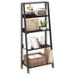 HOMLUX 5-Tier Ladder Display Bookshelf in Espresso, , large