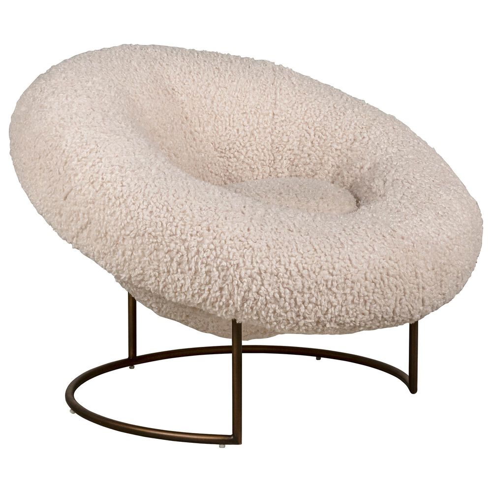 Aria Designs Presley Accent Chair in Cream, , large