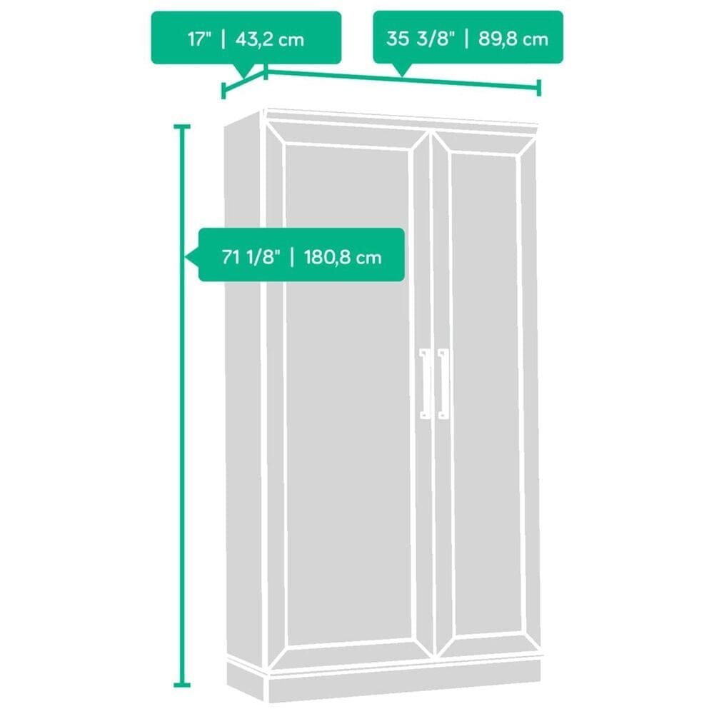 Sauder HomePlus Storage Cabinet, Soft storage cabinet furniture