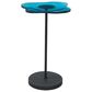 Bassett Mirror Company Elijah Accent Table in Blue and Matte Black, , large