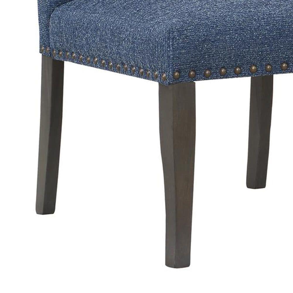 Valor Living Hamilton Side Chair with Atlantic Upholstery in Grey (Set of 2), , large