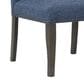 Valor Living Hamilton Side Chair with Atlantic Upholstery in Grey (Set of 2), , large