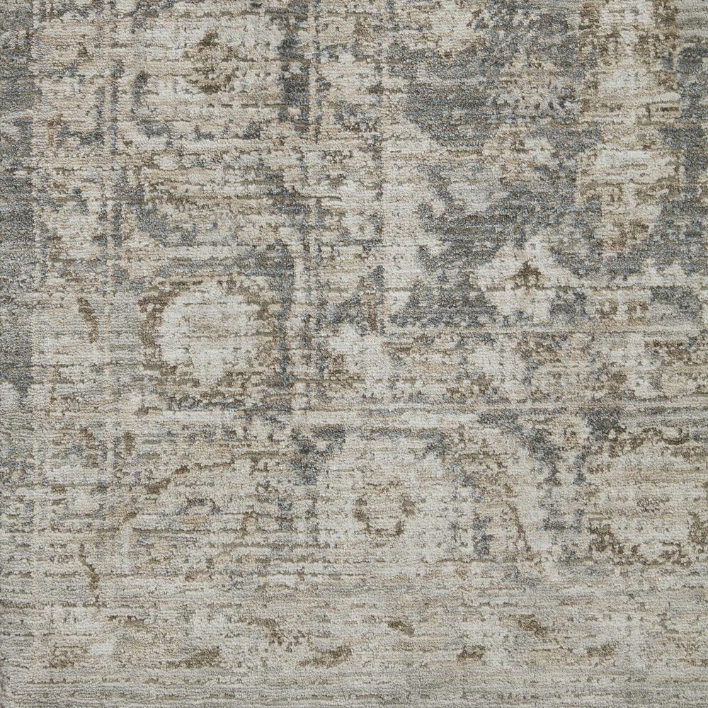 Amber Lewis x Loloi Honora 3&#39;9&quot; x 5&#39;9&quot; Slate and Beige Area Rug, , large