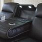 Ashley 5Z-Comfort Power Reclining Sofa and Loveseat Set in Onyx, , large