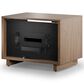 BDI Kava 28" 1-Drawer Nightstand in Natural Walnut with Outlets and USB Ports, , large