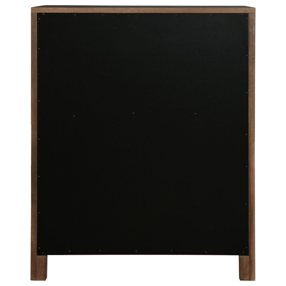 Coaster Maderia 5-Drawer Chest in Walnut, , large