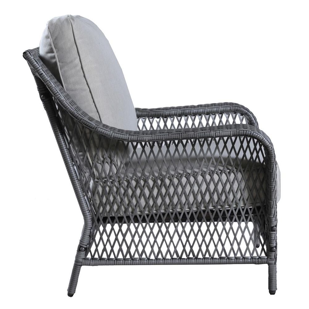 Gathercraft Essen 4-Piece Chat Set in Gray, , large