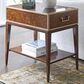 Lexington Home Brands Rendevous Shelton Box On Stand End Table in Chester and Rose Gold, , large