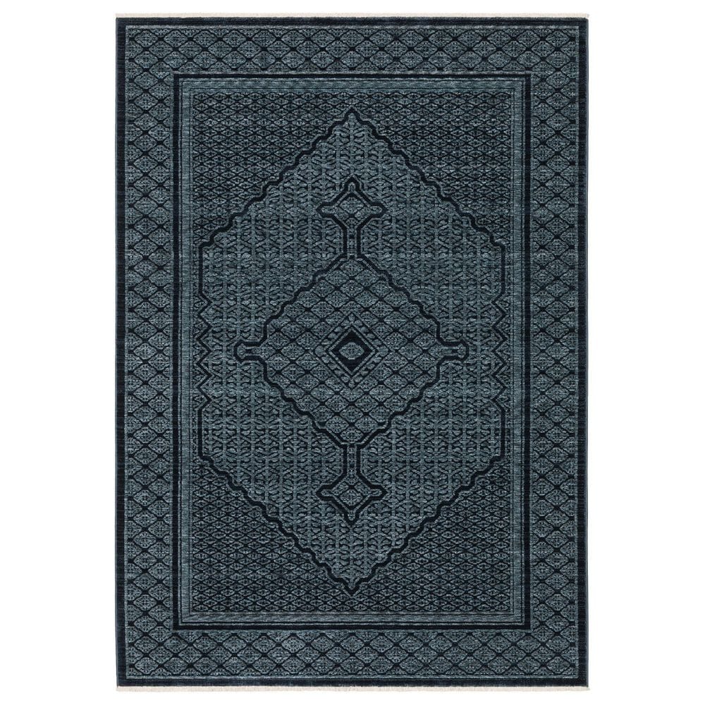 Oriental Weavers Capella Oriental Blue 3"3" x 5" Area Rug, , large