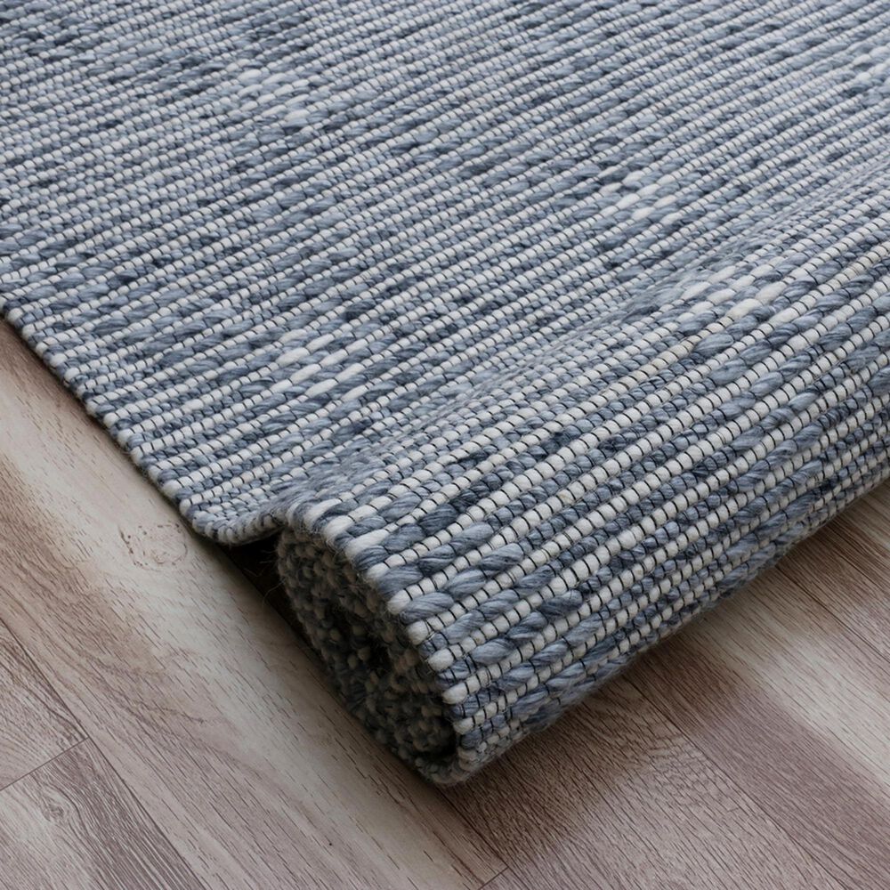 L&amp;R Resources Bergen 9&#39; x 12&#39; Sky Blue and Ivory Area Rug, , large