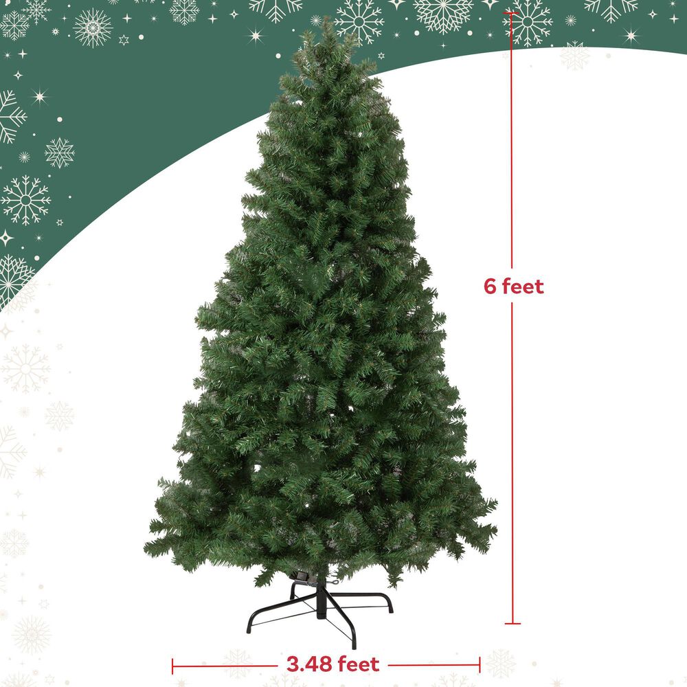 Timberlake 6 ft Christmas Tree with 250 LED Lights in Green, , large