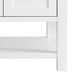 James Martin Vanities Breckenridge 60" Single Bathroom Vanity in Bright White with 3 cm Ethereal Noctis Quartz Top, Rectangular Sink and FreePower Wireless Charger, , large