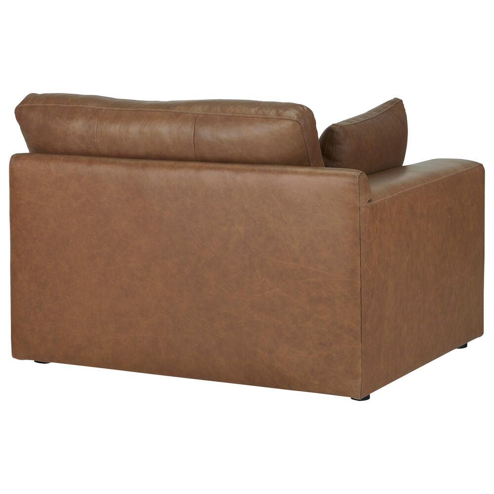 Ashley Emilia 4-Piece Stationary Reversible Sectional in Caramel, , large