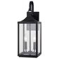 Vaxcel Old Town 2-Light Outdoor Wall Sconce in Textured Black, , large