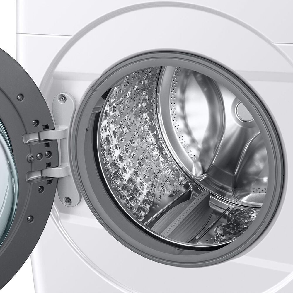 Samsung 5.1 Cu. Ft. Front Load Washer with Vibration Reduction Technology in White, , large