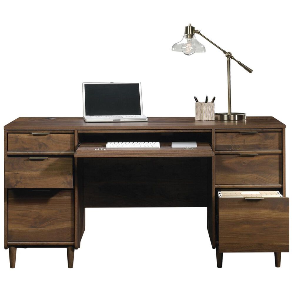 Sauder Clifford Place Executive Desk in Grand Walnut Nebraska