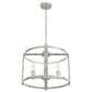 Hunter Astwood 18" 4-Light Chandelier in Brushed Nickel, , large