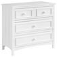 Oxford Baby Bennett 3-Drawer Dresser in Rustic White, , large