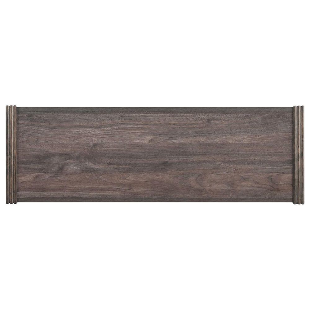 Belle Furnishings Modern Edge Sofa Table in Caffe, , large