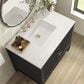 James Martin Vanities Myrrin 36" Vanity in Carbon Oak with 3 cm Lime Delight Quartz Top, , large