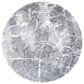 Safavieh Cyrus Shag CYR114G 6"7" Round Grey and Beige Area Rug, , large