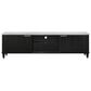 Crown Mark Britany 79" TV Stand in Black, , large