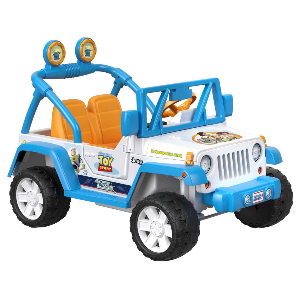 Power Wheels Disney Pixar Toy Story Jeep Wrangler Ride-On in Blue, , large