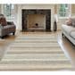 Radici USA Sondrio Aqua 4" x 6" Area Rug, , large