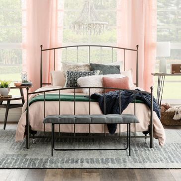 HiEnd Accents 9-Piece Colorblock King Comforter Set, , large