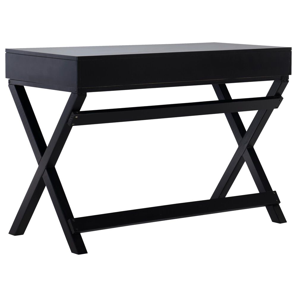 Linon Home Decor Peggy Writing Desk in Black, , large