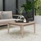Linon Home Decor Teagon Square Coffee Table in Natural, , large