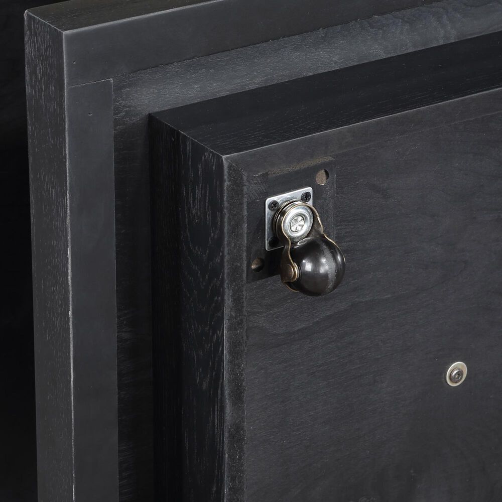 Steve Silver Canyon Square Cocktail Table with Casters in Black, , large