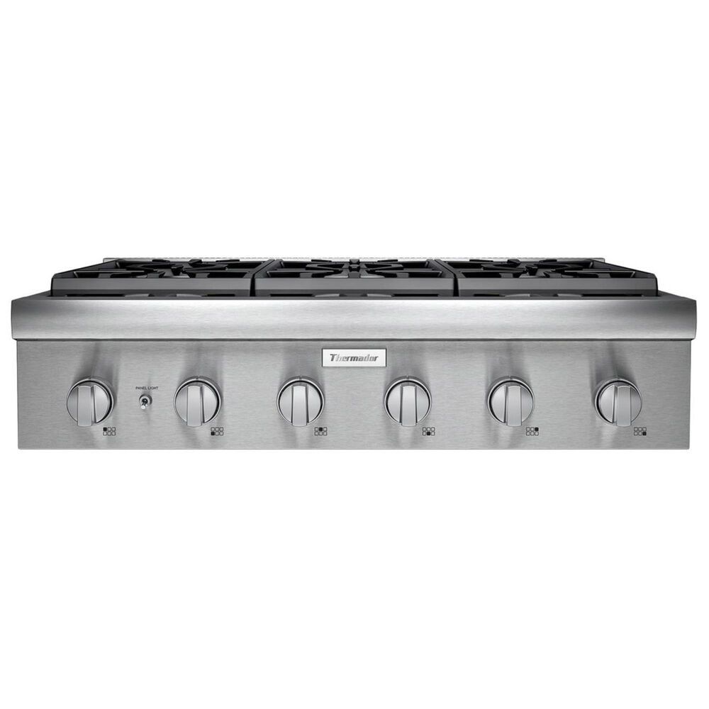 Thermador 36" Professional Rangetop in Stainless Steel, , large