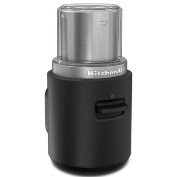KitchenAid Go Cordless Blade Coffee Maker Grinder Only in Matte Black and Stainless Steel, , large