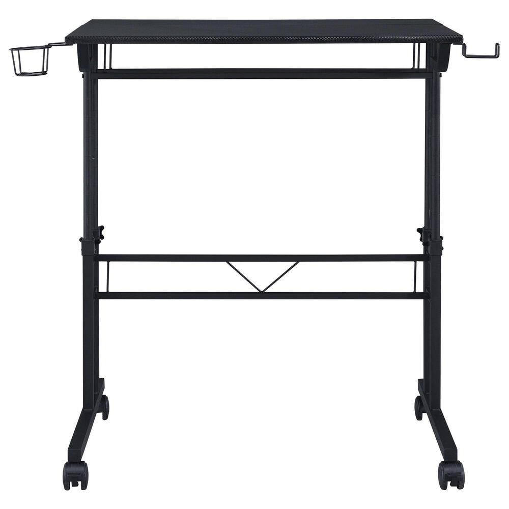 Rta Products Llc Galaxy Rolling Writing Desk in Black, , large
