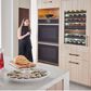Monogram 30" Smart Electric Convection Double Wall Oven Minimalist Collection - Stainless Steel, , large