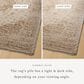 Magnolia Home Junie 3"11" x 5"7" Natural and Clay Area Rug, , large