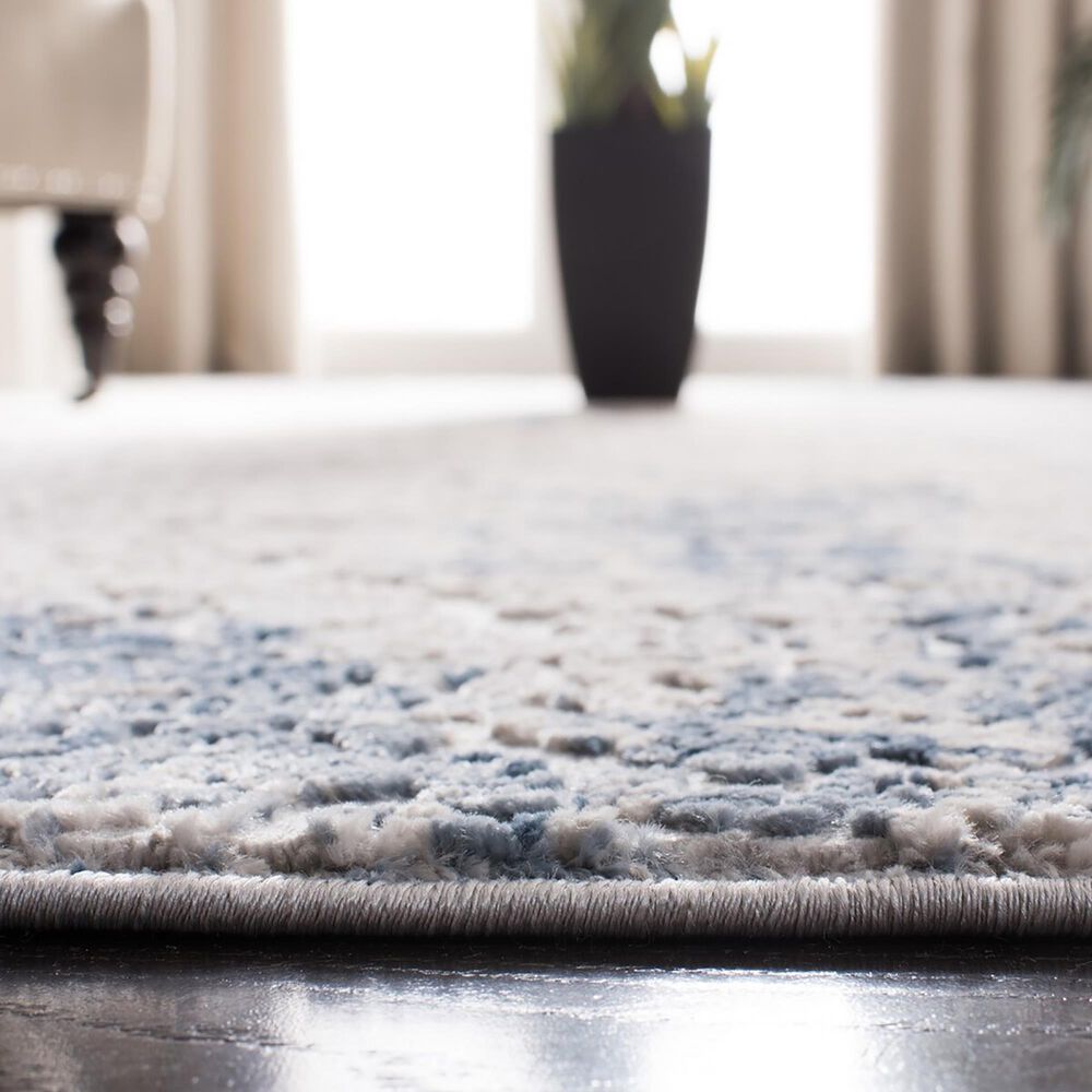 Safavieh Invista INV465 2&#39; x 8&#39; Grey and Ivory Runner, , large