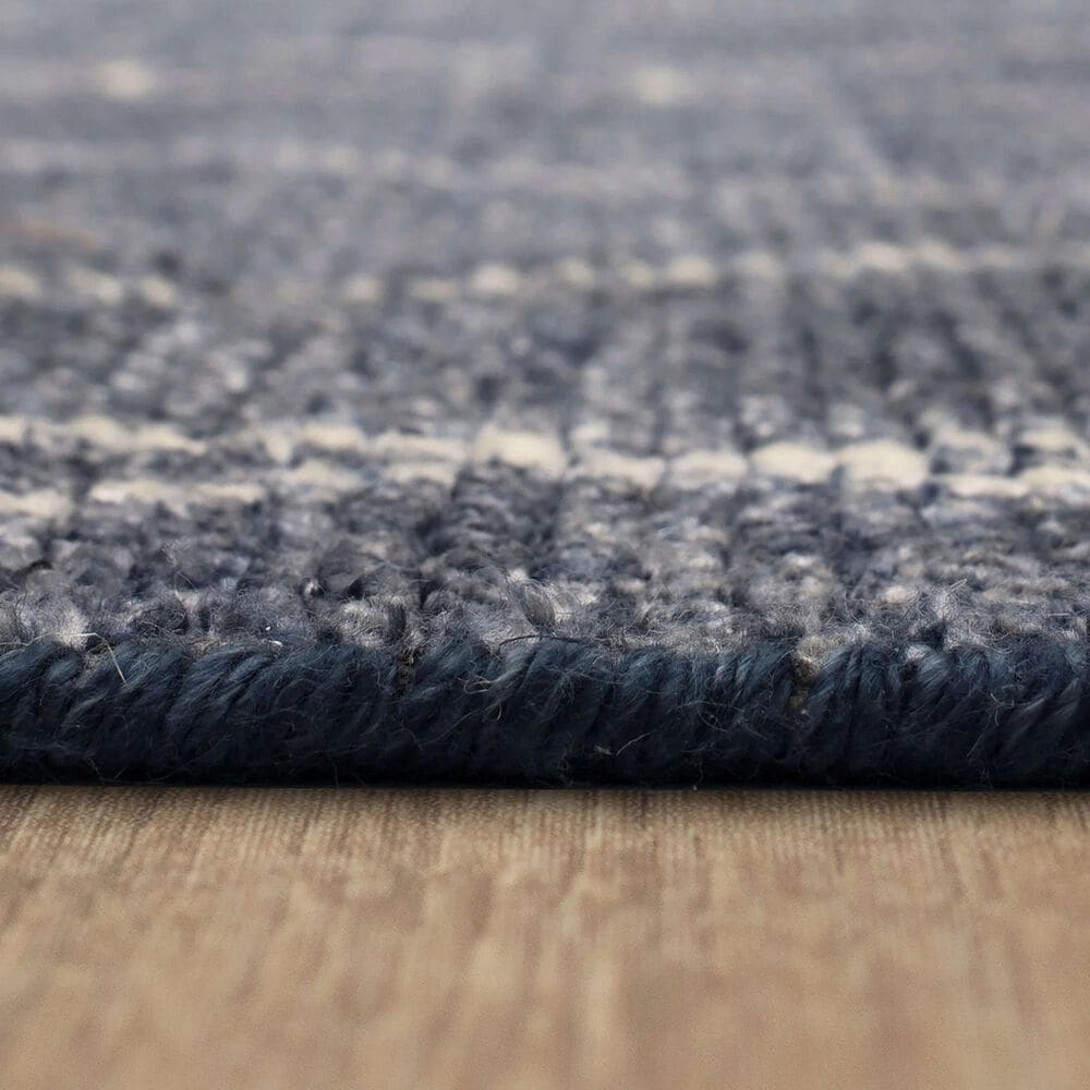 Karastan Tangier RG192-3259 4&#39; x 6&#39; Spartel Blue Steel Area Rug, , large