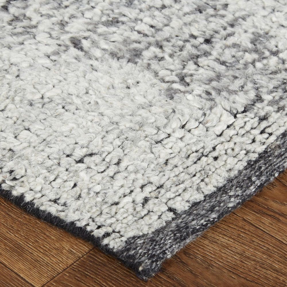 Feizy Alford 3&#39;6&quot; x 5&#39;6&quot; Gray Area Rug, , large
