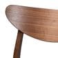 Baxton Studio Latina Counter Stool with Black Cushion in Walnut (Set of 2), , large