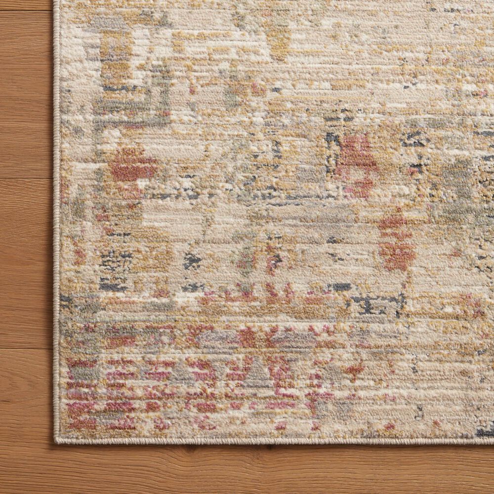 Loloi Arden 2&#39;6&quot; x 4&#39; Sand and Multicolor Runner, , large