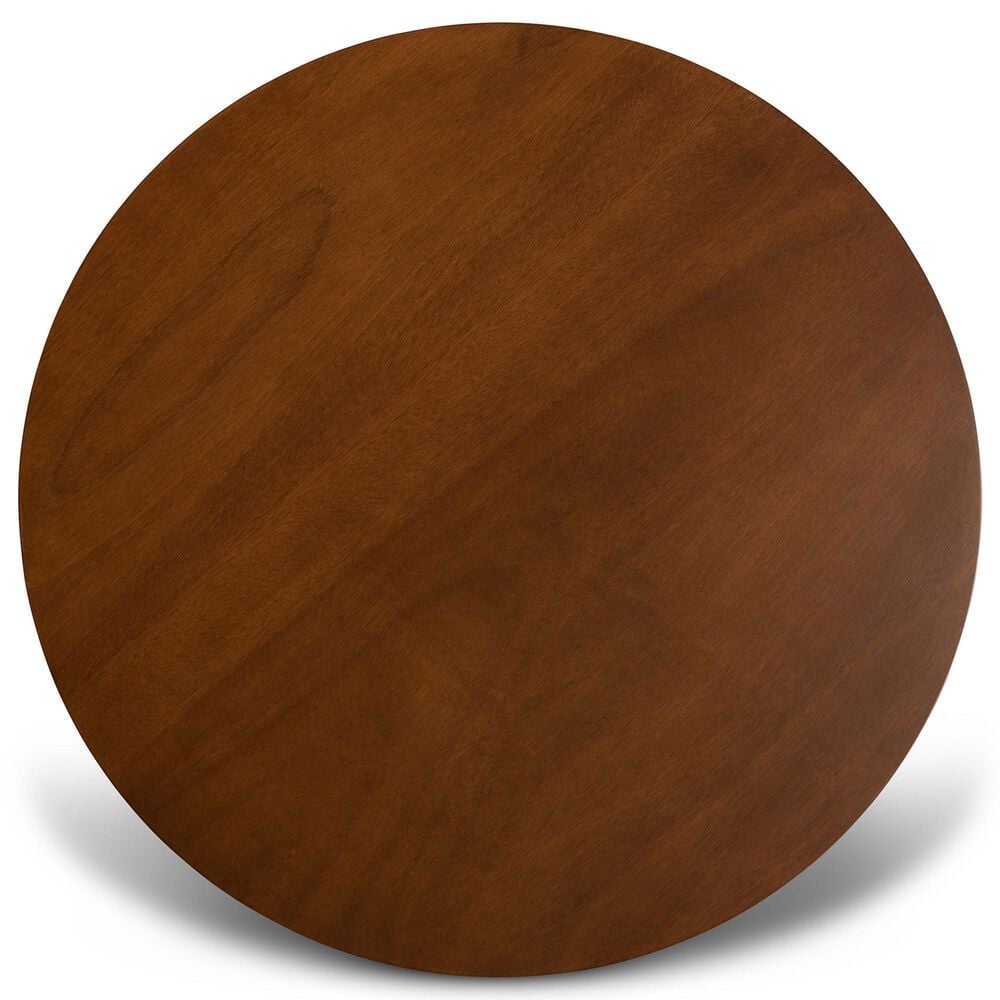 Baxton Studio Tilde Dining Table in Walnut Brown - Table Only, , large